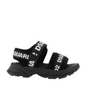 Dsquared2 Kids Unisex Sandals Black