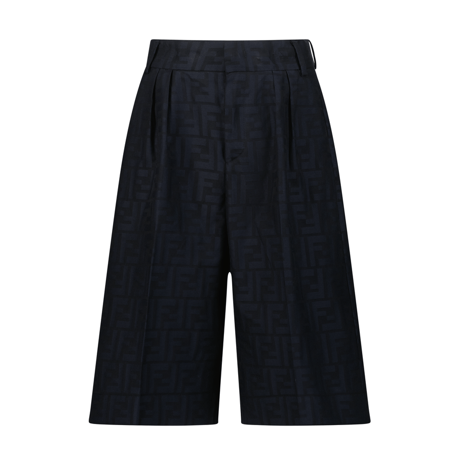 Fendi Kinder Jongens Shorts Navy 3Y