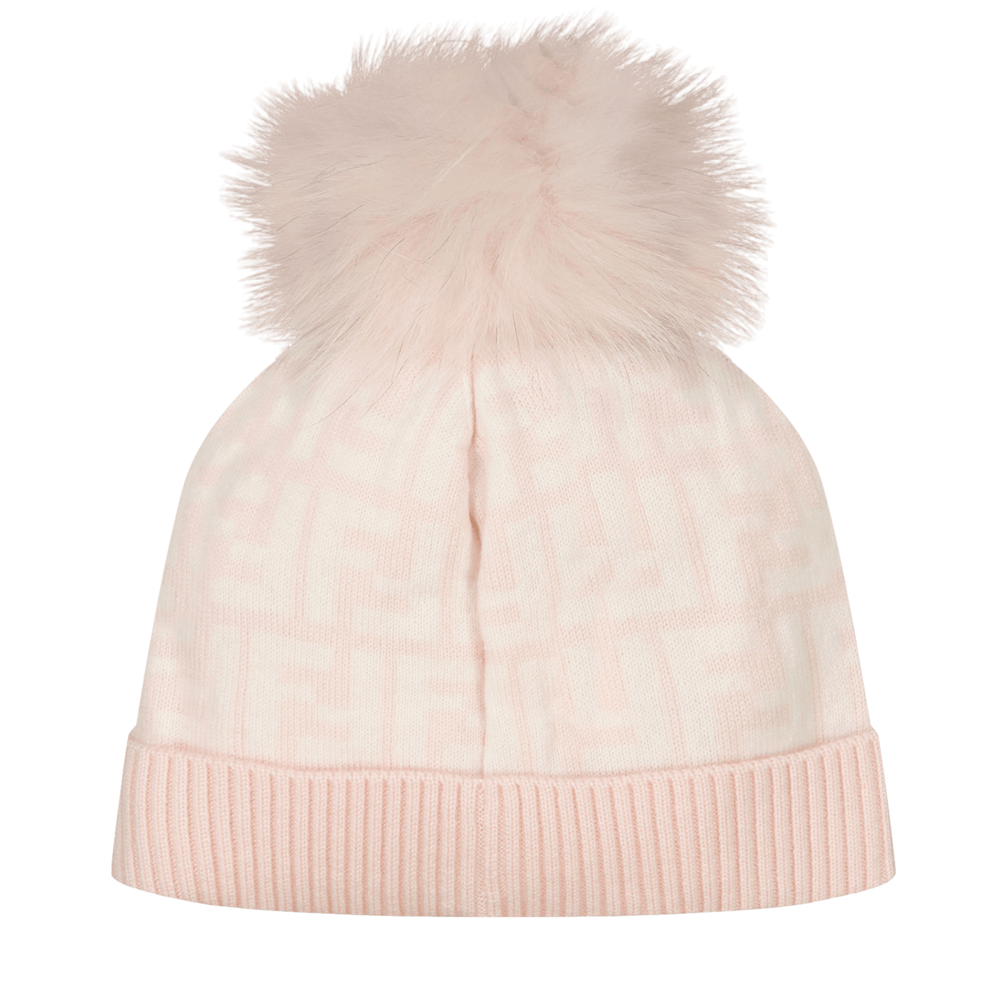 Fendi Baby Meisjes Muts Licht Roze 3 mnd