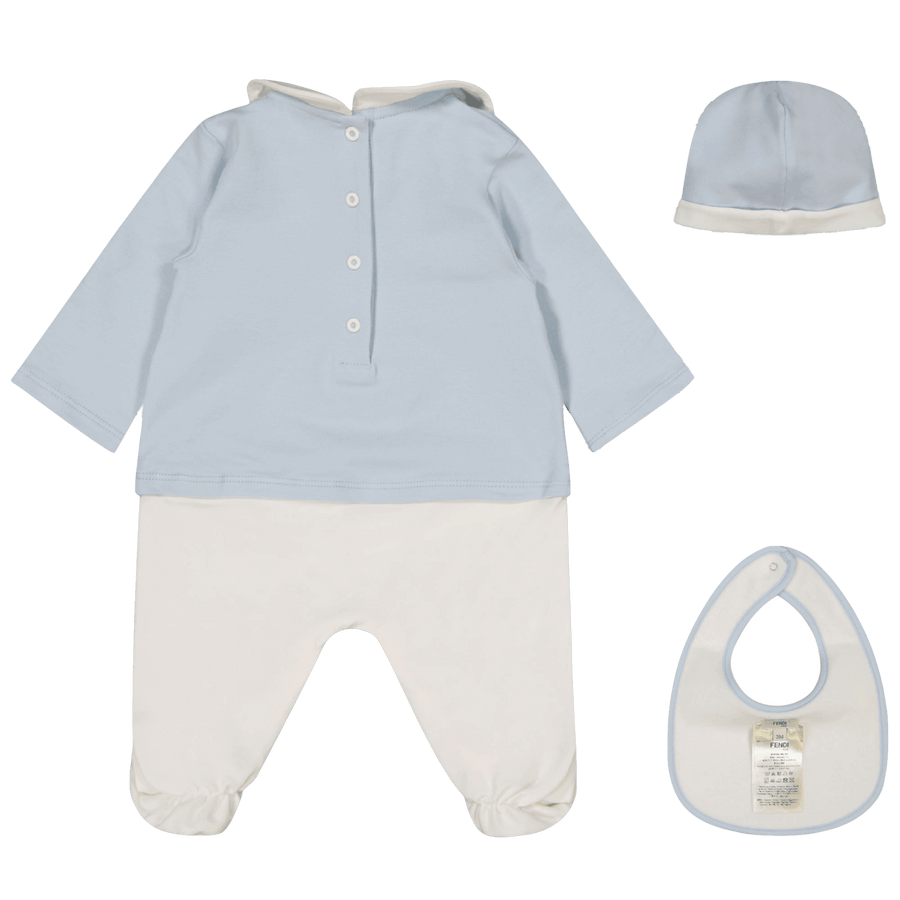 Fendi Unisex Boxpakje Licht Blauw