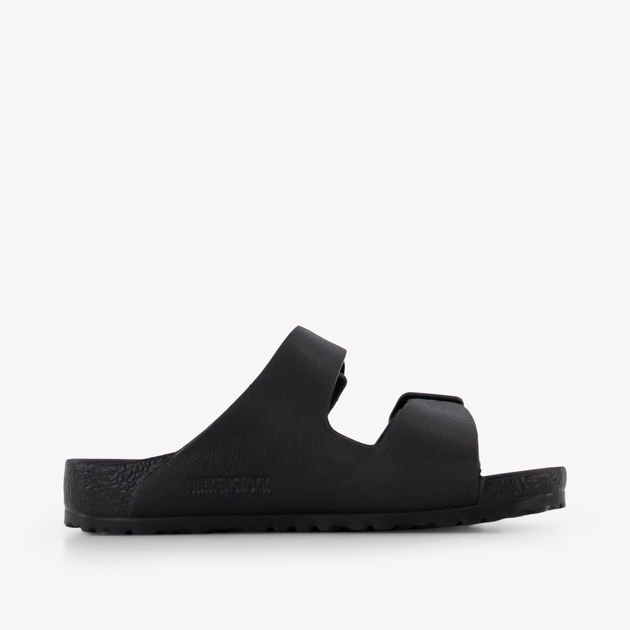 Birkenstock Arizona Unisex Kids Slides in Black