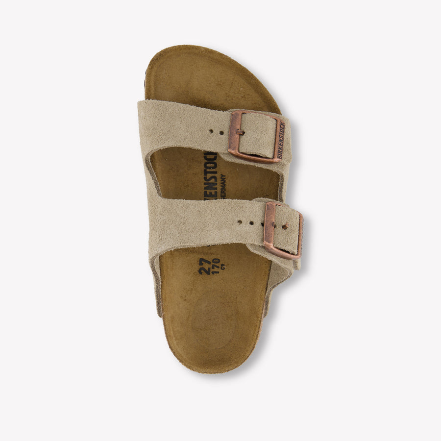 Birkenstock Arizona Unisex Flipflops In Beige