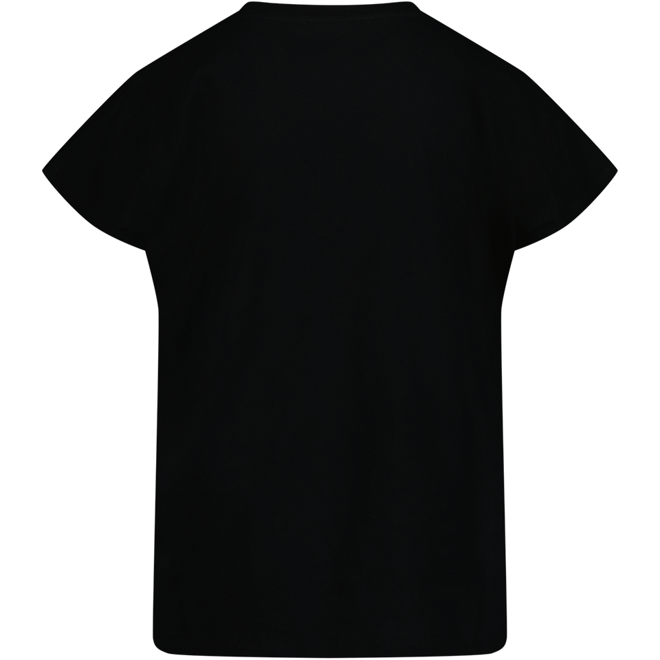 Balmain Kinder Meisjes T-Shirt Zwart