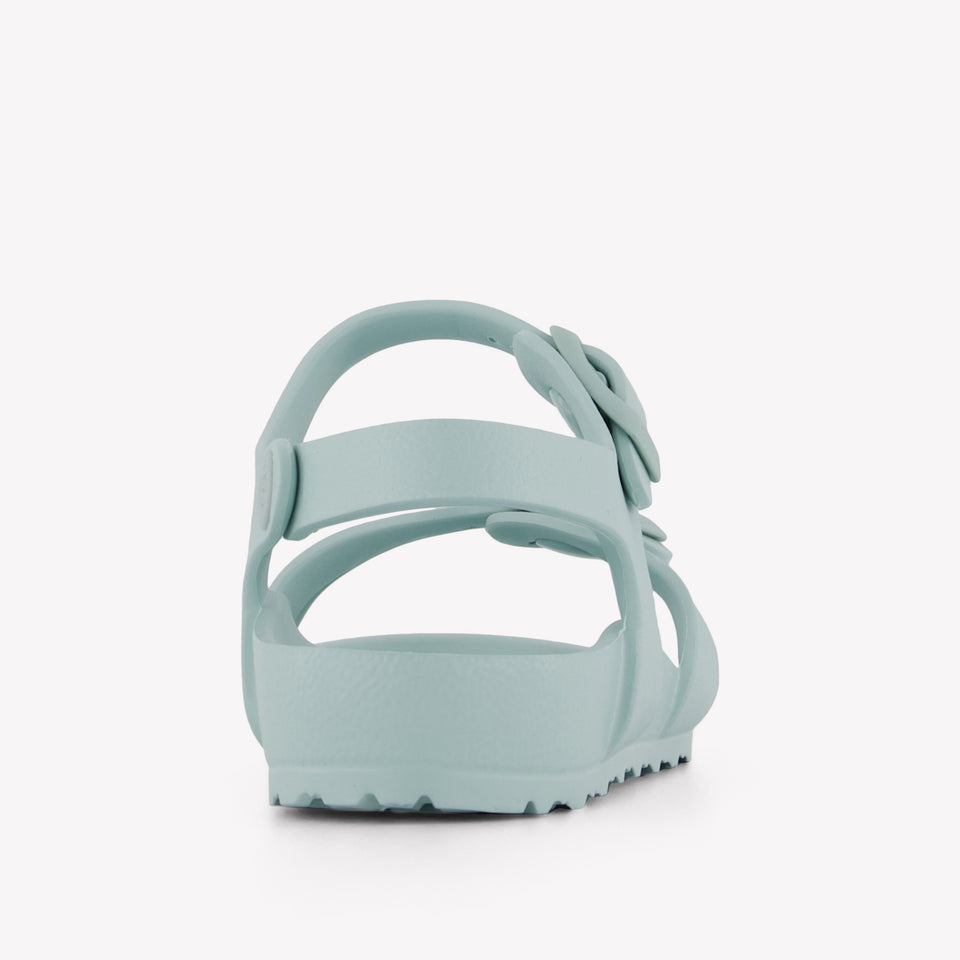 Birkenstock Rio Meisjes Sandalen In Mint
