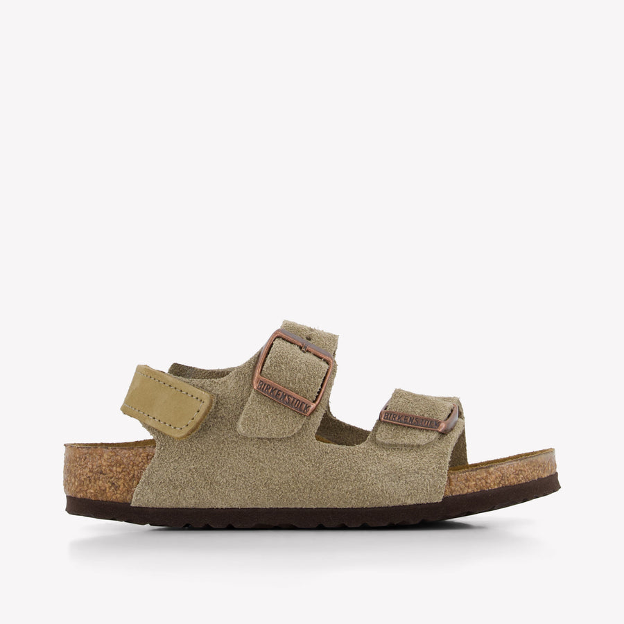 Birkenstock Milano Unisex Kids Sandals in Beige