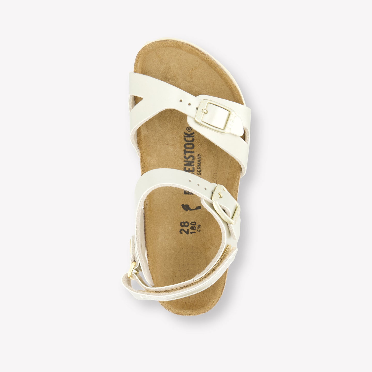 Birkenstock Meisjes Sandalen In Goud