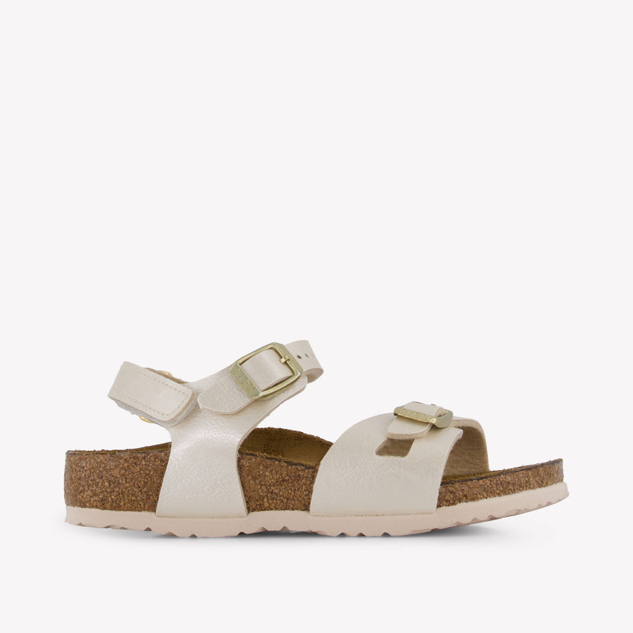 Birkenstock Rio Girls Sandals in White