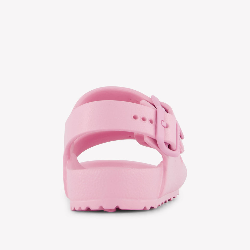 Birkenstock Milano Girls Sandals In Pink