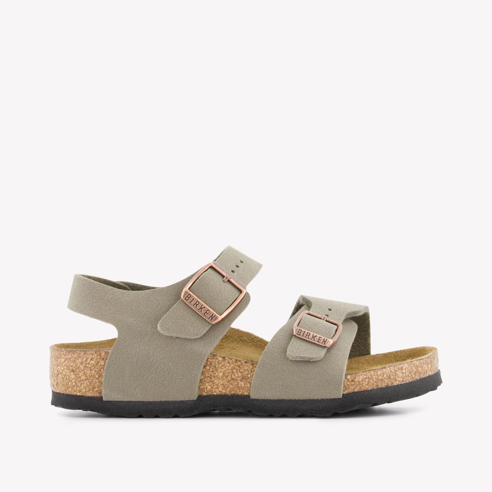 Birkenstock Unisex Slippers In Taupe