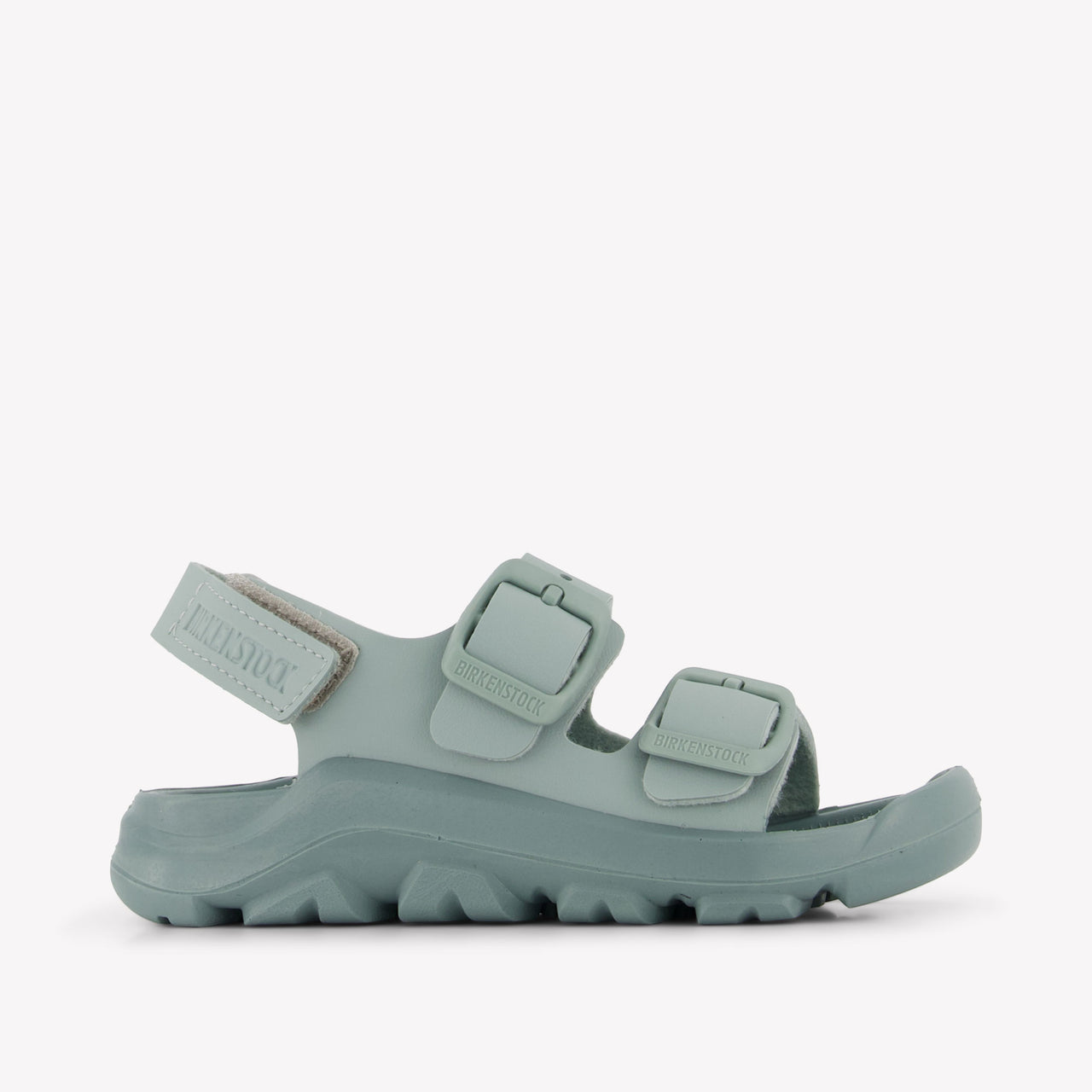 Birkenstock Mogami Boys Sandals In Light Green
