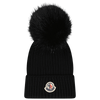 Moncler Kids Girls Hat Black