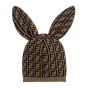 Fendi Baby Unisex Mutsje Brown