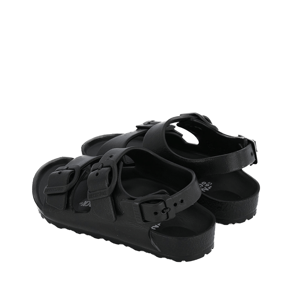 Birkenstock Kinder Unisex Sandalen Eva Milano Zwart