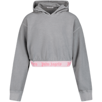 Palm Angels Kinder Meisjes Trui Donker Grijs 4Y
