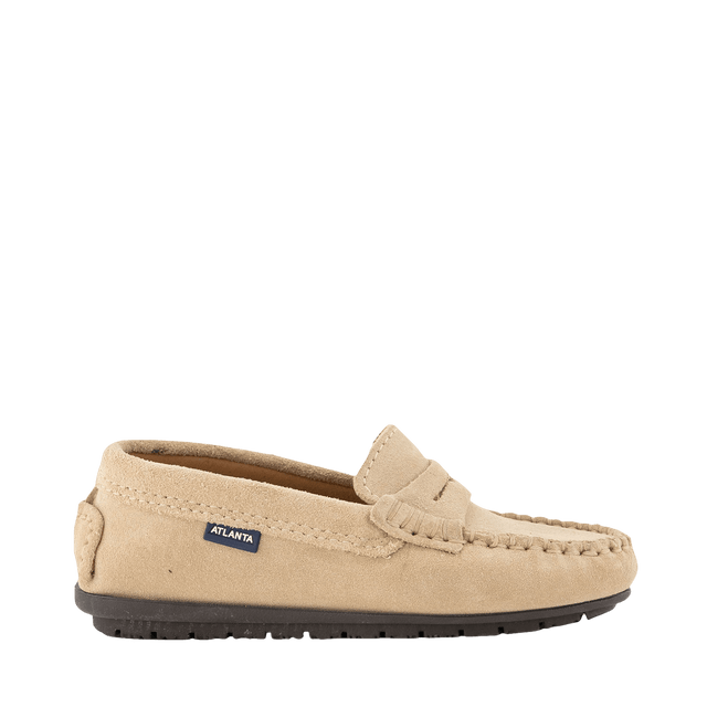 Atlanta Mocassin Kinder Unisex Schoenen Licht Beige 28