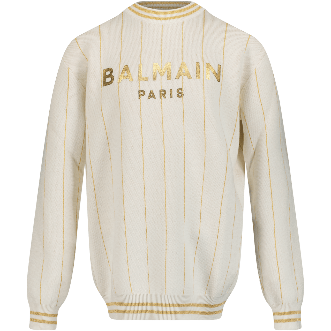 Balmain Kinder Unisex Trui Ecru 6Y