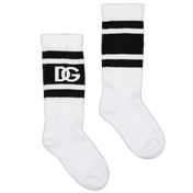 Dolce & Gabbana Kids Sock White