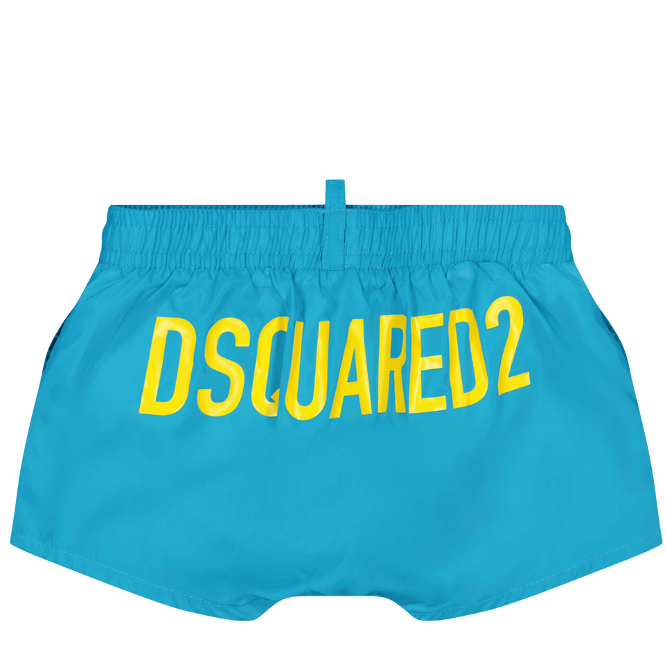 Dsquared2 Baby Jongens Badkleding Turquoise