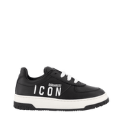 Dsquared2 Kids Unisex Sneakers Black