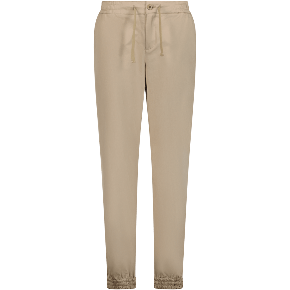 Dolce & Gabbana Kinder Broek Licht Beige 2Y