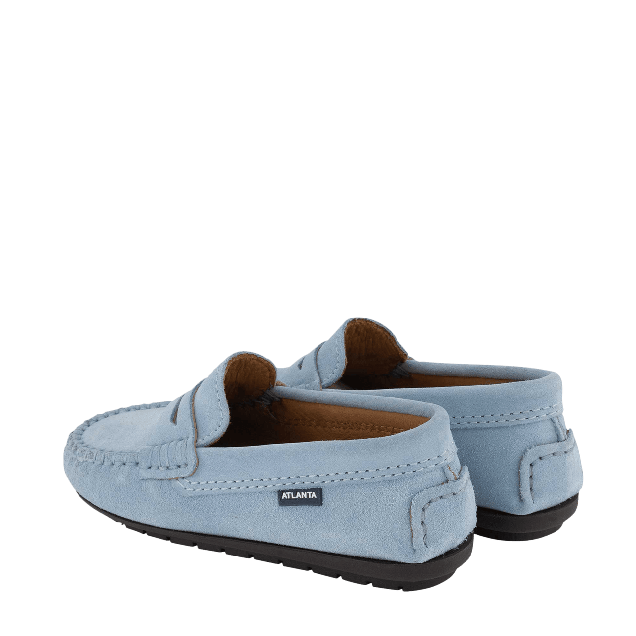 Atlanta Mocassin Kinder Unisex Schoenen Licht Blauw