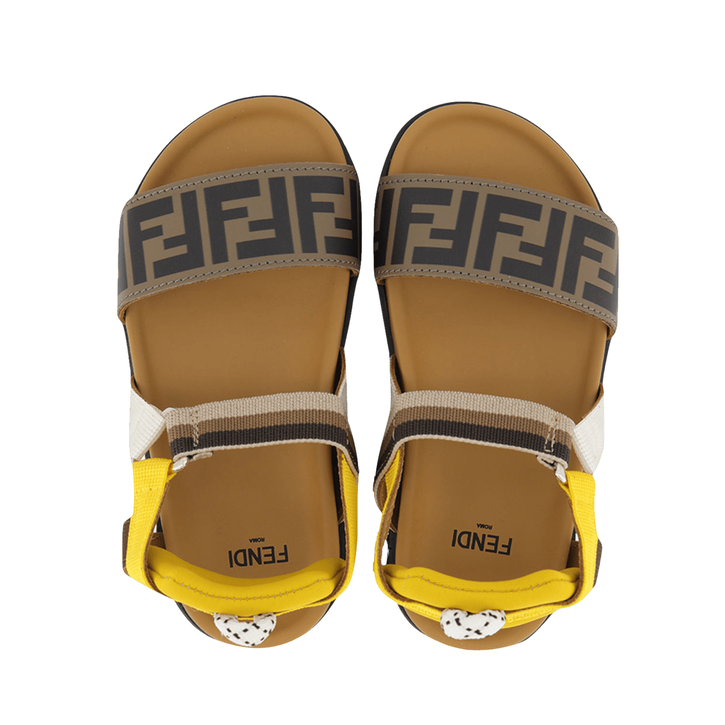 Fendi Kinder Unisex Sandalen Bruin 20