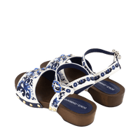 Dolce & Gabbana Kinder Meisjes Sandalen Blauw