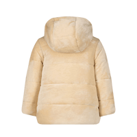 MonnaLisa Baby Meisjes Jas Licht Beige
