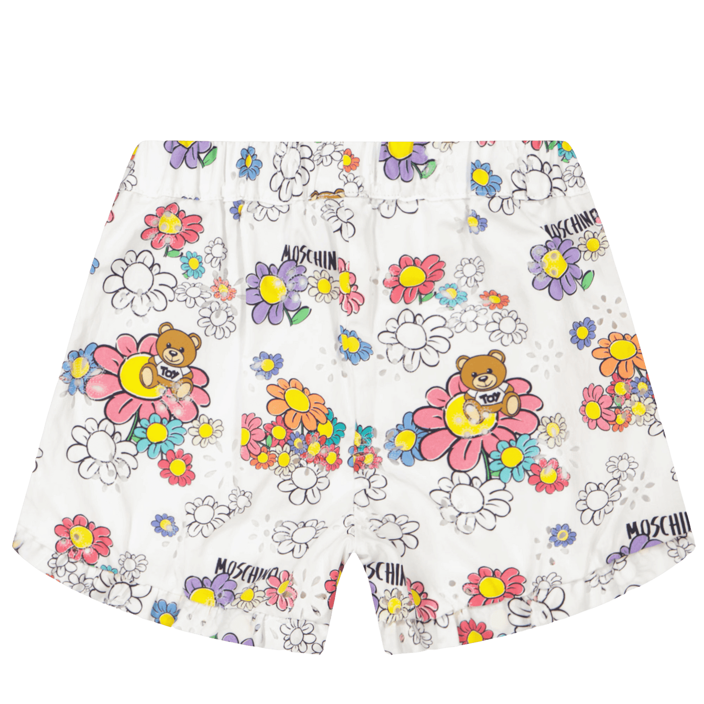 Moschino Baby Meisjes Shorts Wit 3/6