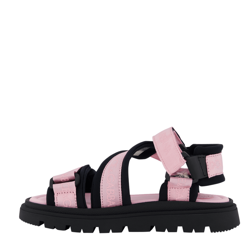 Dolce & Gabbana Kinder Unisex Sandalen Roze