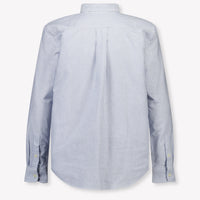 Ralph Lauren Kinder Jongens Blouse In Licht Blauw