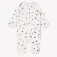 Ralph Lauren Baby Boys Playsuit In White