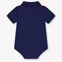 Ralph Lauren Baby Jongens Rompertje In Navy