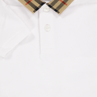 Burberry Johane Baby Boys Polo In White