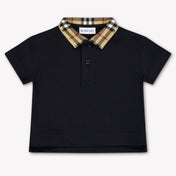 Burberry Johane Baby Boys Polo In Black