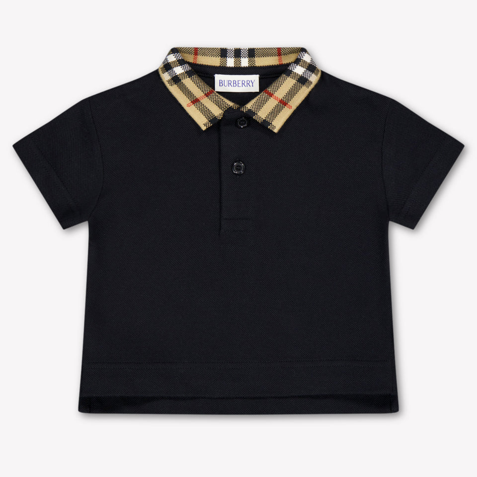 Burberry Johane Baby Boys Polo In Black