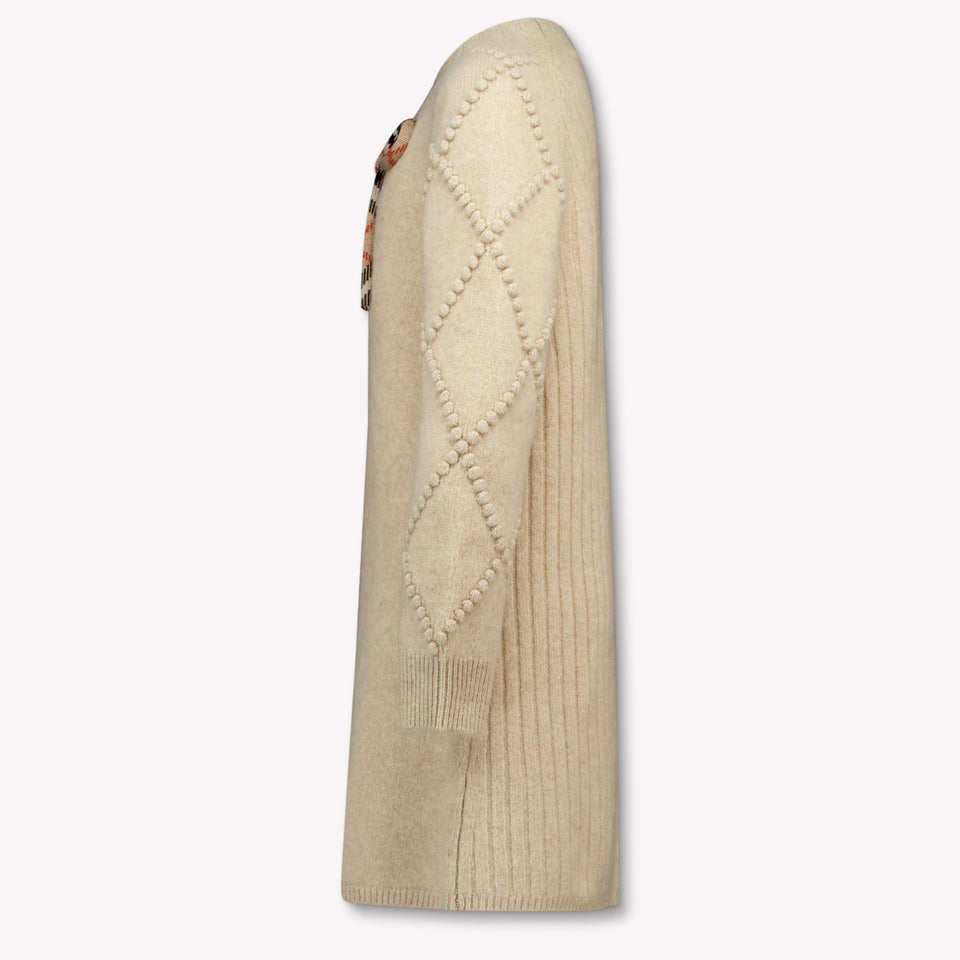 Burberry Bessie Kids Girls Dress In Beige
