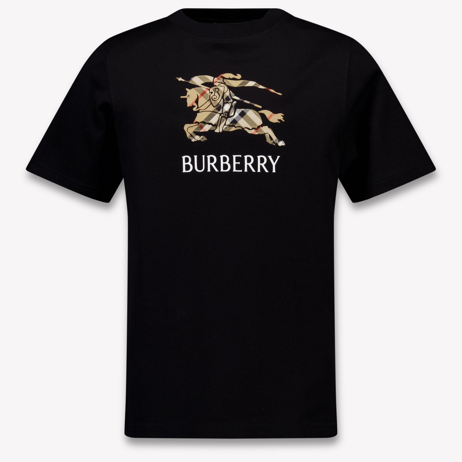 Burberry Cedar Kinder Jongens T-Shirt In Zwart