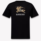 Burberry Cedar Kids Boys T-Shirt In Black