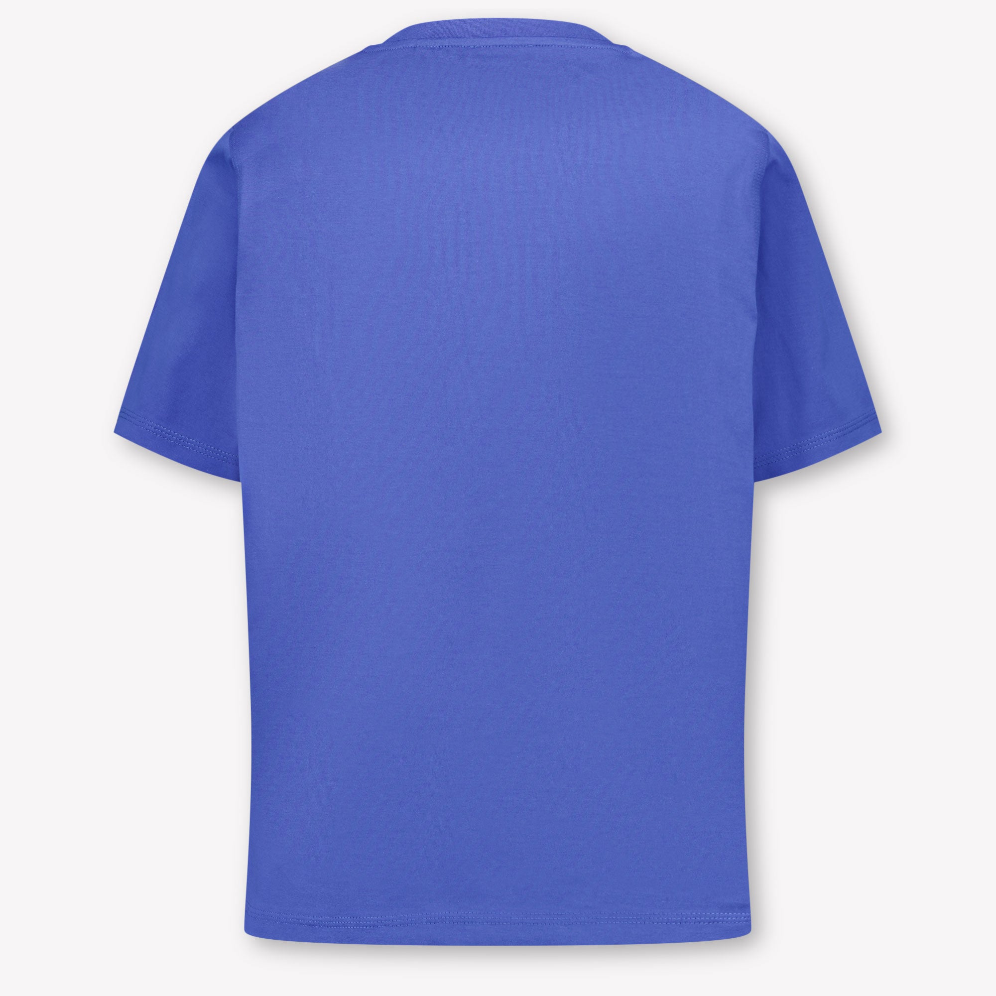 Burberry Cedar Check Kinder Jongens T-Shirt In Cobalt Blauw