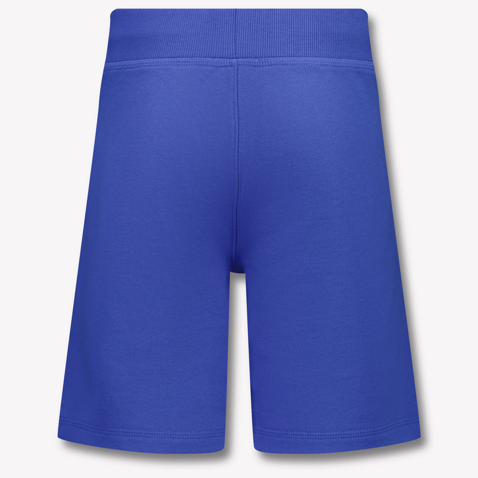 Burberry Benny Kids Boys Shorts In Cobalt Blue
