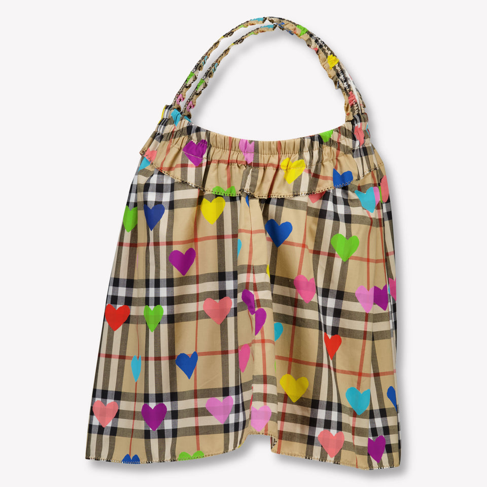 Burberry Gabi Kids Girls T-Shirt In Beige