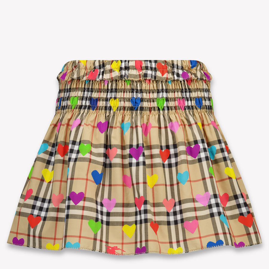 Burberry Ama Kinder Meisjes Rokje In Beige
