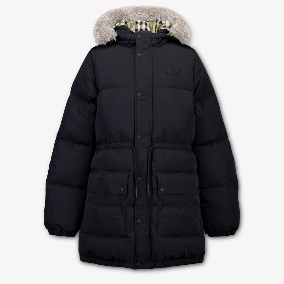Burberry Franklin Kids Unisex Jackets In Black