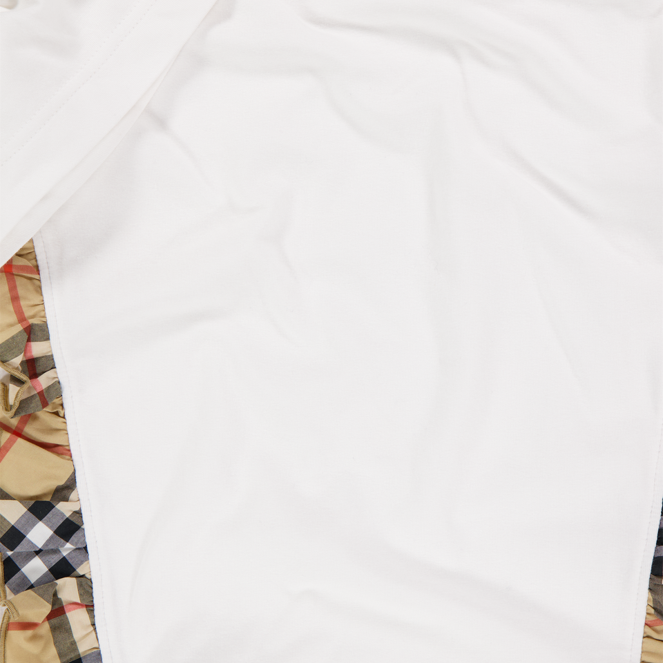 Burberry Roxy Kids Girls T-Shirt In White