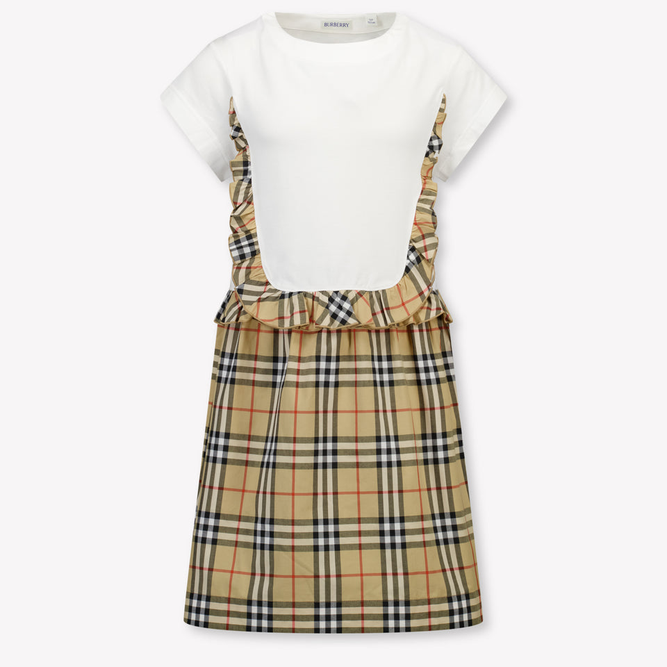 Burberry Rhonda Kids Girls Dress In White