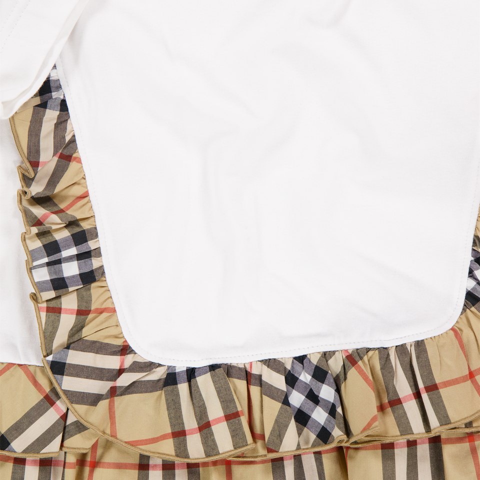 Burberry Rhonda Kids Girls Dress In White