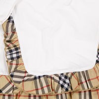 Burberry Rhonda Kinder Meisjes Jurk In Wit