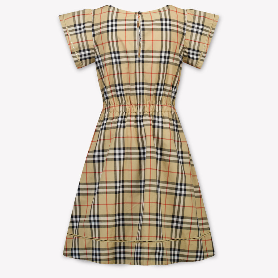 Burberry Adele Kinder Meisjes Jurk In Beige