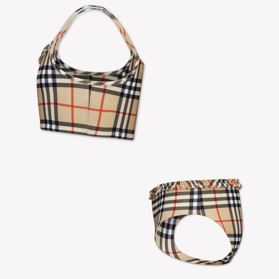 Burberry Babette Kinder Meisjes Zwemkleding In Beige